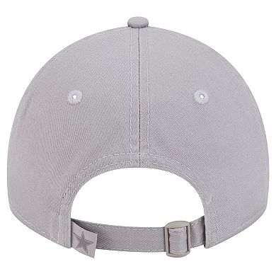 Men's New Era Gray Dallas Cowboys Tonal Color Pack 9TWENTY Adjustable Hat