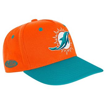 Youth Orange/Aqua Miami Dolphins Pro-Sport Precurved Structured Adjustable��Hat