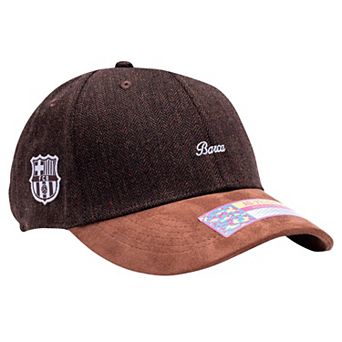 Men's Fan Ink Brown/Tan Barcelona Noble Adjustable Hat