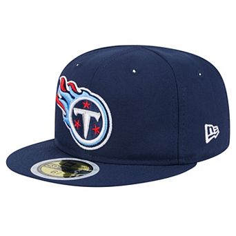 Youth New Era Navy Tennessee Titans Main 59FIFTY Fitted Hat