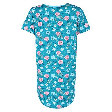 Pj Couture Women's Tropical Floral Sleep Shirt