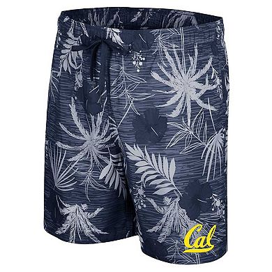 Men's Colosseum Navy Cal Bears What Else is New Swim Shorts