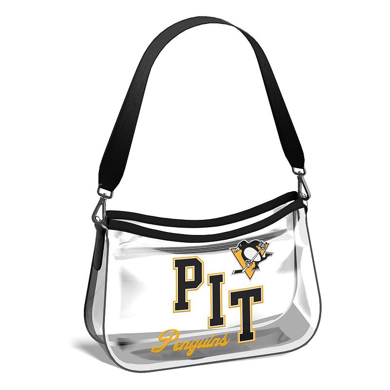 WEAR by Erin Andrews Pittsburgh Penguins Clear Stadium Mini Purse, Team