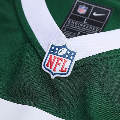 Men's Nike Olu Fashanu Gotham Green New York Jets Player Game Jersey