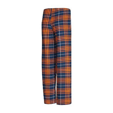 Women's Concepts Sport Navy Virginia Cavaliers Vector T-Shirt & Flannel Pants Sleep Set