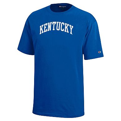 Youth Champion Royal Kentucky Wildcats Team Arch T-Shirt