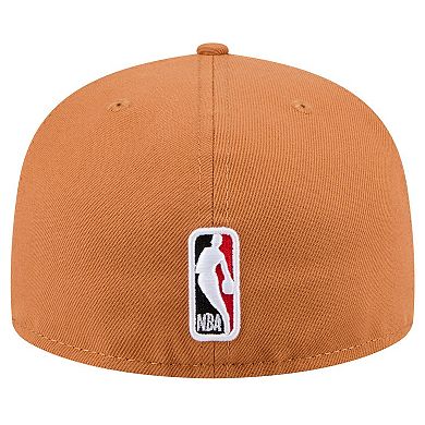 Men's New Era Tan Chicago Bulls Color Pack 59FIFTY Fitted Hat