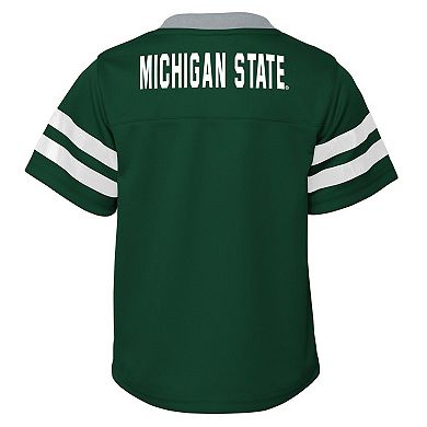 Preschool Green Michigan State Spartans Two-Piece Red Zone Jersey & Pants Set