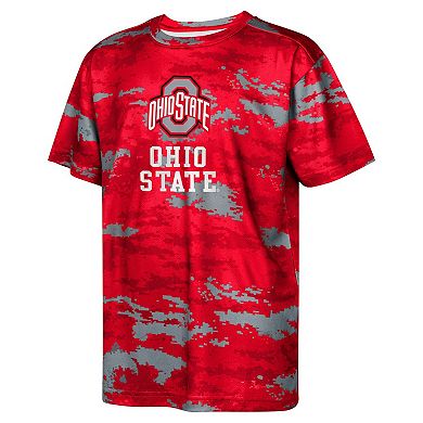 Preschool Scarlet Ohio State Buckeyes Scrimmage T-Shirt