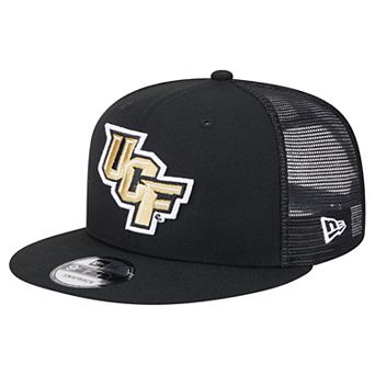 Men's New Era Black UCF Knights Trucker 9FIFTY Snapback Hat