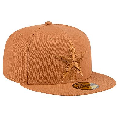 Men's New Era Brown Dallas Cowboys Tonal Color Pack 59FIFTY Fitted Hat