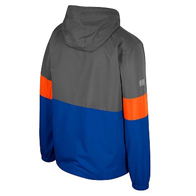Men's Colosseum Charcoal Florida Gators Miles Full-Zip Jacket
