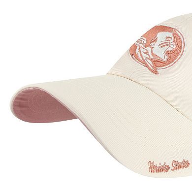 Women's '47 Cream Florida State Seminoles Dusty Miata Clean Up Adjustable Hat