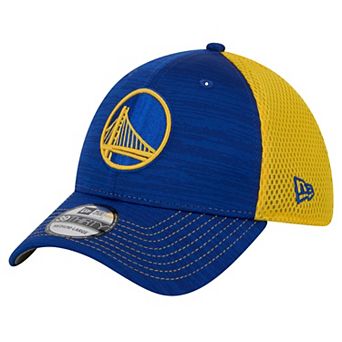 Men's New Era Royal Golden State Warriors Active Tech Neo Flex 39THIRTY Flex Hat