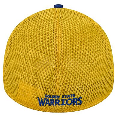 Men's New Era Royal Golden State Warriors Active Tech Neo Flex 39THIRTY Flex Hat