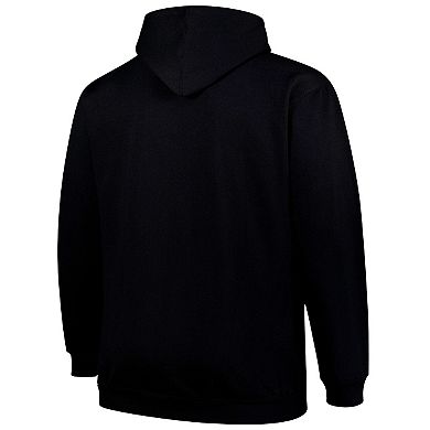 Men's Fanatics Black Cleveland Browns Big & Tall Pop Pullover Hoodie
