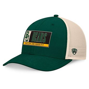 Men's Top of the World Green/Natural Baylor Bears Bennett Trucker��Adjustable Hat