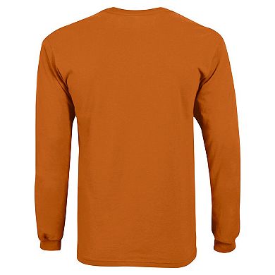 Youth Champion Texas Orange Texas Longhorns Arch Over Logo Long Sleeve T-Shirt