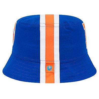 Men's New Era Royal Denver Broncos Helmet Bucket Hat