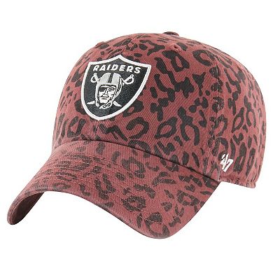 Women's '47 Brown Las Vegas Raiders Tawny Clean Up Adjustable Hat