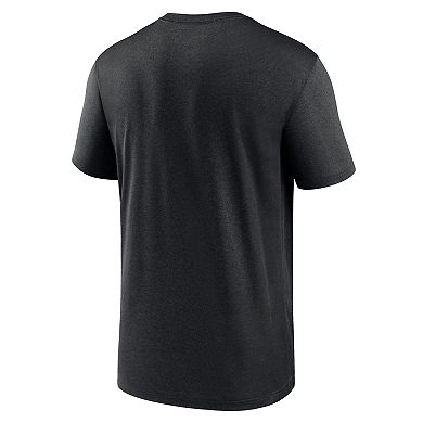 Men's Nike Black Washington Commanders Primetime Legend Wordmark Performance T-Shirt