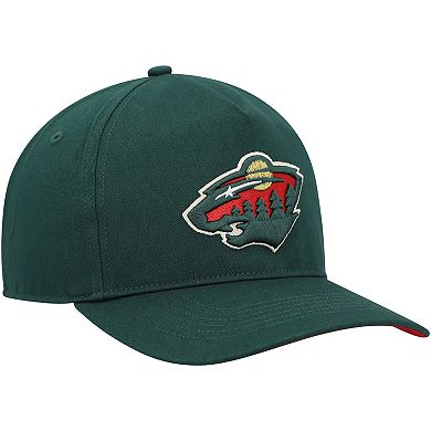 Men's '47 Green Minnesota Wild Primary Hitch Snapback Hat