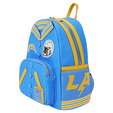 Loungefly Los Angeles Chargers Varsity Mini Backpack