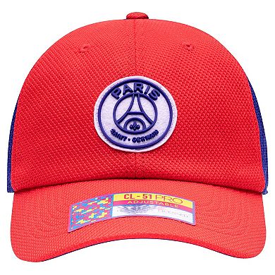 Men's Fan Ink Red/Navy Paris Saint-Germain Striker Adjustable Hat
