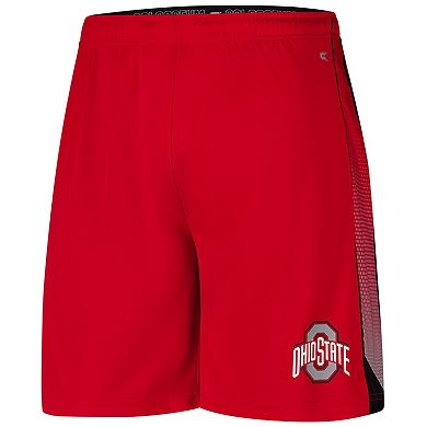Men's Colosseum Scarlet Ohio State Buckeyes Online Shorts