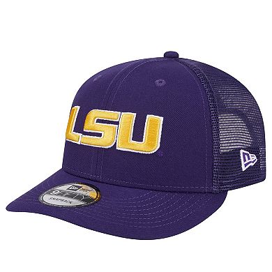 Men's New Era Purple LSU Tigers Trucker 9FIFTY Snapback Hat