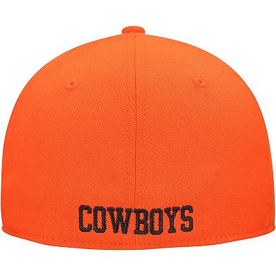 Men's Nike Orange Oklahoma State Cowboys 2024 Sideline Rise Swoosh Flex Hat