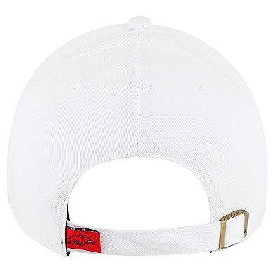 Women's '47 White Arkansas Razorbacks Pensacola Clean Up Adjustable Hat