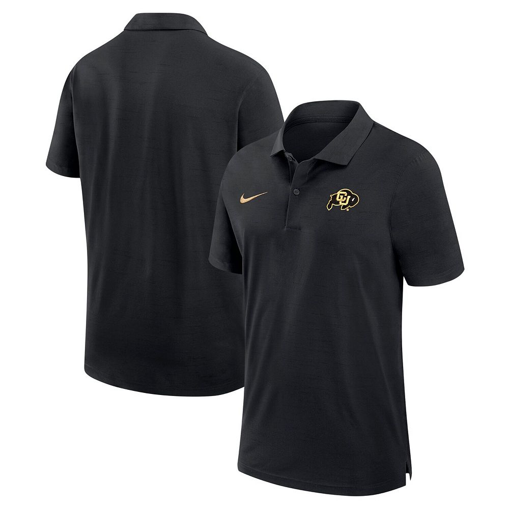 Men's Nike Black Colorado Buffaloes Performance Polo