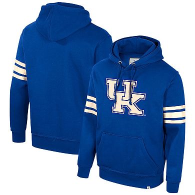 Men's Colosseum Royal Kentucky Wildcats Saluting Pullover Hoodie