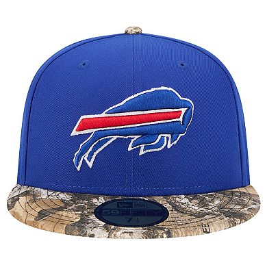 Men's New Era Royal Buffalo Bills Active Two-Tone Camo 59FIFTY Fitted Hat