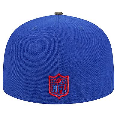 Men's New Era Royal Buffalo Bills Active Two-Tone Camo 59FIFTY Fitted Hat