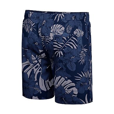Men's Colosseum Navy Cal Bears The Dude Swim Shorts
