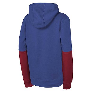 Youth Nike Royal New York Giants Club Pullover Hoodie