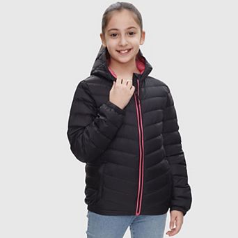 Girl Rokka&rolla Ultra Light Packable Down Jacket, Size XS-XXL