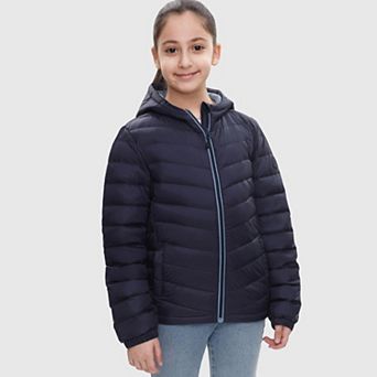 Girl Rokka&rolla Ultra Light Packable Down Jacket, Size XS-XXL
