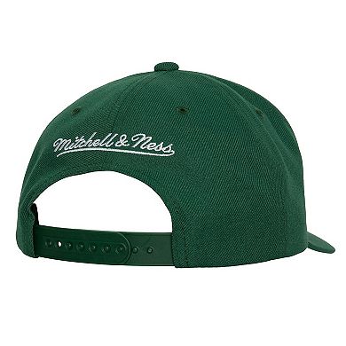 Men's Mitchell & Ness Green Minnesota Wild Core Team Ground Pro Adjustable Hat