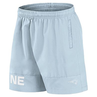 Men's Fanatics Light Blue New England Patriots Elements Shorts