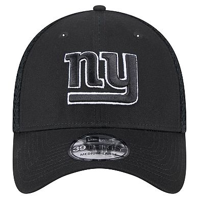 Men's New Era Black New York Giants Main Neo 39THIRTY Flex Hat