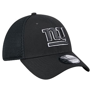 Men's New Era Black New York Giants Main Neo 39THIRTY Flex Hat