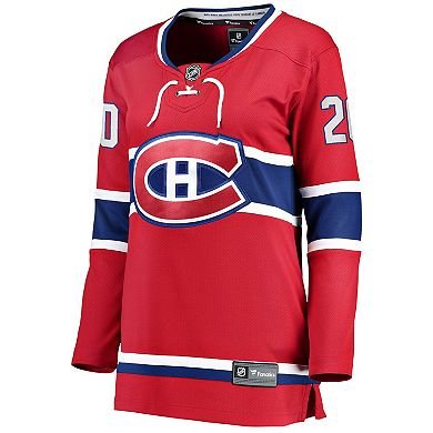 Women's Fanatics Juraj Slafkovsky Red Montreal Canadiens Home Premier Breakaway Player Jersey