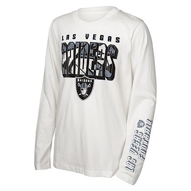 Preschool Las Vegas Raiders In the Mix T-Shirt Combo Set