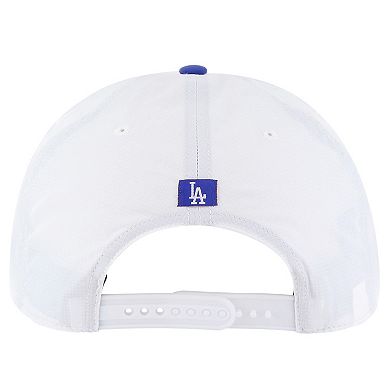 Men's '47 White Los Angeles Dodgers Lineman Hitch Adjustable Hat