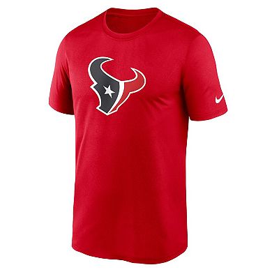 Men's Nike Red Houston Texans Legend Logo Performance T-Shirt
