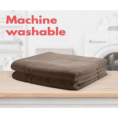 Soft & Absorbent Luxury Cotton Bath Mat (1pieces Pack)