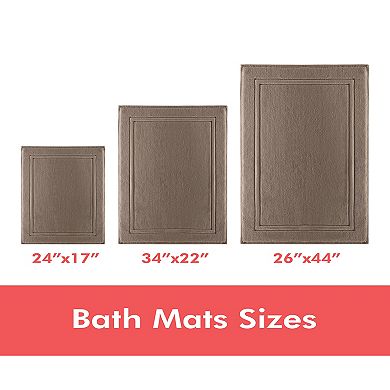 Soft & Absorbent Luxury Cotton Bath Mat (1pieces Pack)